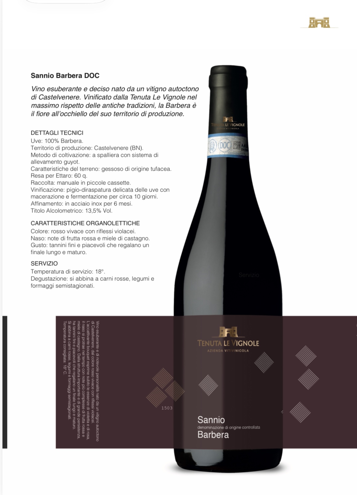 BARBERA DEL SANNIO DOC