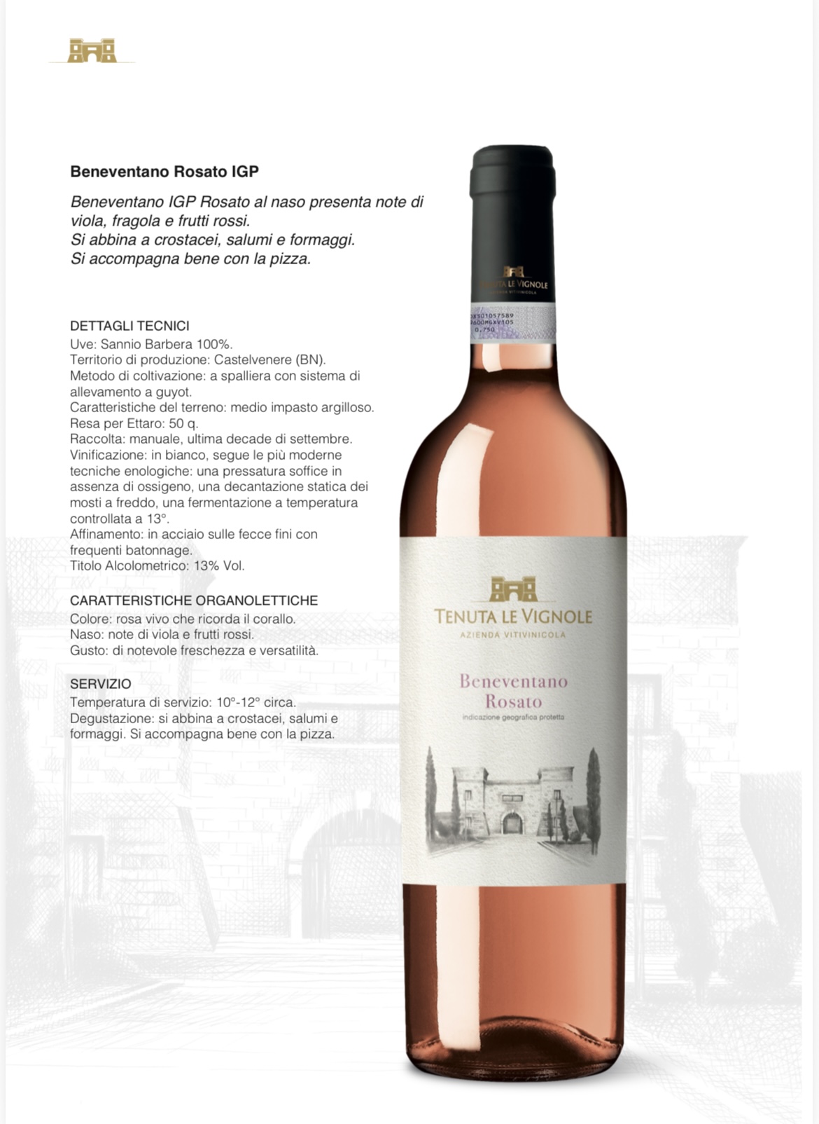 ROSATO BENEVENTANO IGP